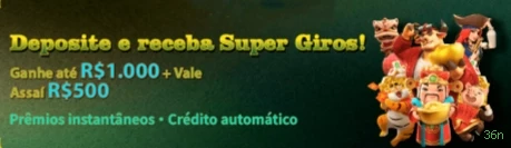Imagem promocional do aplicativo mobile da 36n